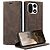 Θήκη OnePlus 15 5G - CASEME 013 - Flip Πορτοφόλι από Συνθετικό Δέρμα (PU) - Καφέ - Wallet/Stand