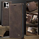 Θήκη OnePlus 15 5G - CASEME 013 - Flip Πορτοφόλι από Συνθετικό Δέρμα (PU) - Καφέ - Wallet/Stand - Εικόνα 8