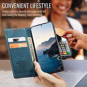 Θήκη OnePlus 15 5G - CASEME 013 - Flip Πορτοφόλι από Συνθετικό Δέρμα (PU) - Μπλε - Wallet/Stand - Εικόνα 2