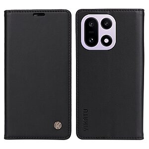 Θήκη OnePlus 15 5G - YIKATU - Flip Πορτοφόλι από Συνθετικό Δέρμα (PU) με TPU - Μαύρο - Wallet/Stand