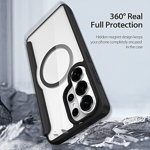 Θήκη Samsung Galaxy S26 Ultra 5G - DUX DUCIS Skin X Pro Series - Flip Θήκη από Συνθετικό Δέρμα (PU) - Μαύρο - RFID - Εικόνα 2