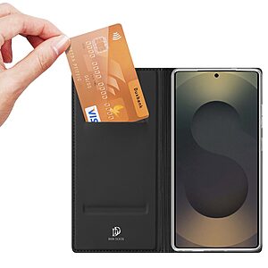 Θήκη Samsung Galaxy S26 Ultra 5G - DUX DUCIS Skin Pro Series - Flip Πορτοφόλι από Συνθετικό Δέρμα (PU) - Μαύρο - Wallet/Stand - Εικόνα 2