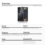 Θήκη Samsung Galaxy S26 Ultra 5G - DUX DUCIS Aimo Series - Σκληρή Πλάτη PC+TPU - Μαύρο - MagSafe - Εικόνα 9