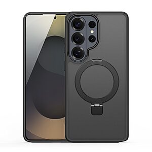 Θήκη Samsung Galaxy S26 Ultra 5G - DUX DUCIS Yind Series - Σκληρή Πλάτη PC+TPU - Μαύρο - MagSafe/Stand