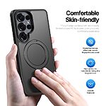 Θήκη Samsung Galaxy S26 Ultra 5G - DUX DUCIS Yind Series - Σκληρή Πλάτη PC+TPU - Μαύρο - MagSafe/Stand - Εικόνα 6