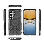 Θήκη Samsung Galaxy S26 Ultra 5G - WANLONFENG KJ Series - Σκληρή Πλάτη PC+TPU - Μαύρο - Stand - Εικόνα 3