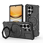 Θήκη Samsung Galaxy S26 Ultra 5G - WANLONFENG KJ Series - Σκληρή Πλάτη PC+TPU - Μαύρο - Stand - Εικόνα 4