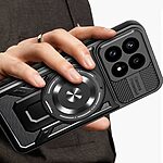 Θήκη Xiaomi Poco F8 Pro / Redmi K90 5G - OEM - Σκληρή Πλάτη PC+TPU - Μαύρο - Stand - Εικόνα 6