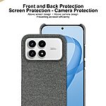 Θήκη Xiaomi Poco F8 Pro / Redmi K90 5G - IMAK Ruiyi Series - Σκληρή Πλάτη από Συνθετικό Δέρμα (PU) - Γκρι Σκούρο - Εικόνα 6