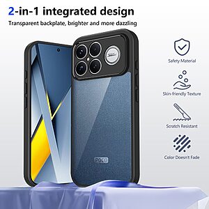 Θήκη Xiaomi Poco F8 Ultra / Redmi K90 Pro Max 5G - OEM - Σκληρή Πλάτη PC+TPU - Μαύρο - Εικόνα 2