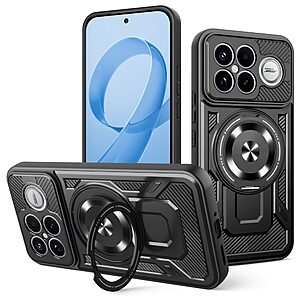 Θήκη Xiaomi Poco F8 Ultra / Redmi K90 Pro Max 5G - OEM - Σκληρή Πλάτη PC+TPU - Μαύρο - Stand