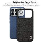 Θήκη Xiaomi Poco F8 Ultra / Redmi K90 Pro Max 5G - IMAK Ruiyi Series - Πλάτη από Συνθετικό Δέρμα (PU) - Γκρι - Εικόνα 4