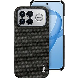 Θήκη Xiaomi Poco F8 Ultra / Redmi K90 Pro Max 5G - IMAK Ruiyi Series - Πλάτη από Συνθετικό Δέρμα (PU) - Μαύρο