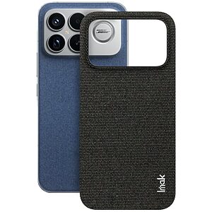 Θήκη Xiaomi Poco F8 Ultra / Redmi K90 Pro Max 5G - IMAK Ruiyi Series - Πλάτη από Συνθετικό Δέρμα (PU) - Μαύρο - Εικόνα 2