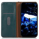 Θήκη Xiaomi Redmi K90 5G / Poco F8 Pro - KHAZNEH - Flip Πορτοφόλι από Αυθεντικό Δέρμα - Πράσινο - RFID/Wallet/Stand - Εικόνα 2