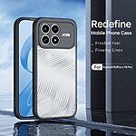 Θήκη Xiaomi Redmi K90 5G / Poco F8 Pro - DUX DUCIS Aimo Series - Σκληρή Πλάτη PC+TPU - Μαύρο - Εικόνα 4