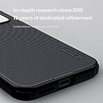 Θήκη Xiaomi Redmi K90 5G / Poco F8 Pro - NILLKIN Frosted Shield Pro - Σκληρή Πλάτη PC+TPU - Μαύρο - Built-in Magnet - Εικόνα 5