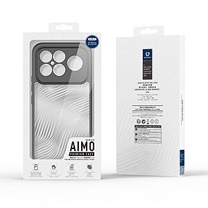 Θήκη Xiaomi Redmi K90 Pro Max 5G / Poco F8 Ultra - DUX DUCIS Aimo Series - Σκληρή Πλάτη PC+TPU - Μαύρο - Εικόνα 2