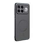 Θήκη Xiaomi Redmi K90 Pro Max 5G / Poco F8 Ultra - OEM - Πλάτη από Συνθετικό Δέρμα (PU) με TPU - Γκρι