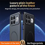 Θήκη Xiaomi Redmi K90 Pro Max 5G / Poco F8 Ultra - OEM - Πλάτη από Συνθετικό Δέρμα (PU) με TPU - Γκρι - Εικόνα 3