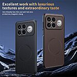 Θήκη Xiaomi Redmi K90 Pro Max 5G / Poco F8 Ultra - OEM - Πλάτη από Συνθετικό Δέρμα (PU) με TPU - Γκρι - Εικόνα 6