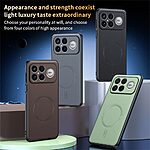 Θήκη Xiaomi Redmi K90 Pro Max 5G / Poco F8 Ultra - OEM - Πλάτη από Συνθετικό Δέρμα (PU) με TPU - Γκρι - Εικόνα 7