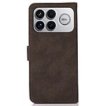 Θήκη Xiaomi Redmi K90 Pro Max 5G / Poco F8 Ultra - KHAZNEH - Flip Πορτοφόλι από Συνθετικό Δέρμα (PU) με TPU - Καφέ - Wallet/Stand - Εικόνα 7