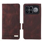 Θήκη Xiaomi Redmi K90 Pro Max 5G / Poco F8 Ultra - OEM - Flip Πορτοφόλι από Συνθετικό Δέρμα (PU) με TPU - Καφέ - Wallet/Stand