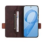 Θήκη Xiaomi Redmi K90 Pro Max 5G / Poco F8 Ultra - OEM - Flip Πορτοφόλι από Συνθετικό Δέρμα (PU) με TPU - Καφέ - Wallet/Stand - Εικόνα 3