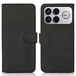 Θήκη Xiaomi Redmi K90 Pro Max 5G / Poco F8 Ultra - KHAZNEH - Flip Πορτοφόλι από Συνθετικό Δέρμα (PU) με TPU - Μαύρο - Wallet/Stand