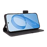 Θήκη Xiaomi Redmi K90 Pro Max 5G / Poco F8 Ultra - OEM - Flip Πορτοφόλι από Συνθετικό Δέρμα (PU) με TPU - Μαύρο - Wallet/Stand - Εικόνα 4