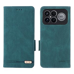 Θήκη Xiaomi Redmi K90 Pro Max 5G / Poco F8 Ultra - OEM - Flip Πορτοφόλι από Συνθετικό Δέρμα (PU) με TPU - Μπλε - Wallet/Stand